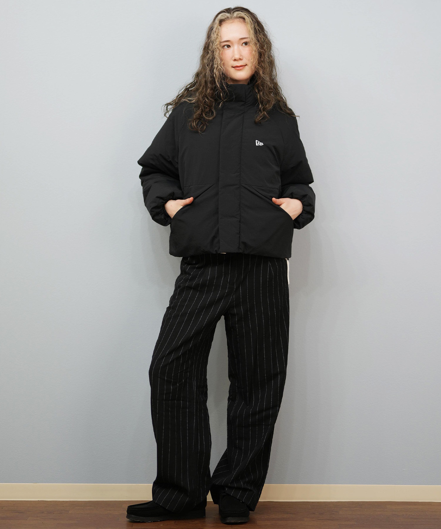 NEW ERA ニューエラ ダウン ジャケット レディース シンプル