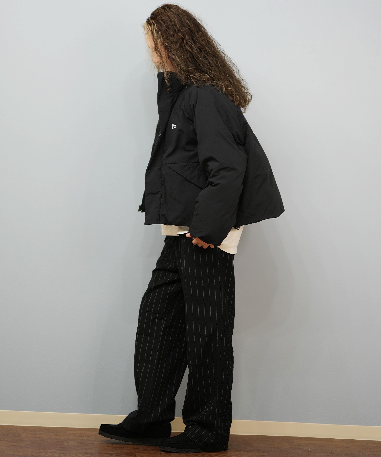 NEW ERA ニューエラ ダウン ジャケット レディース シンプル