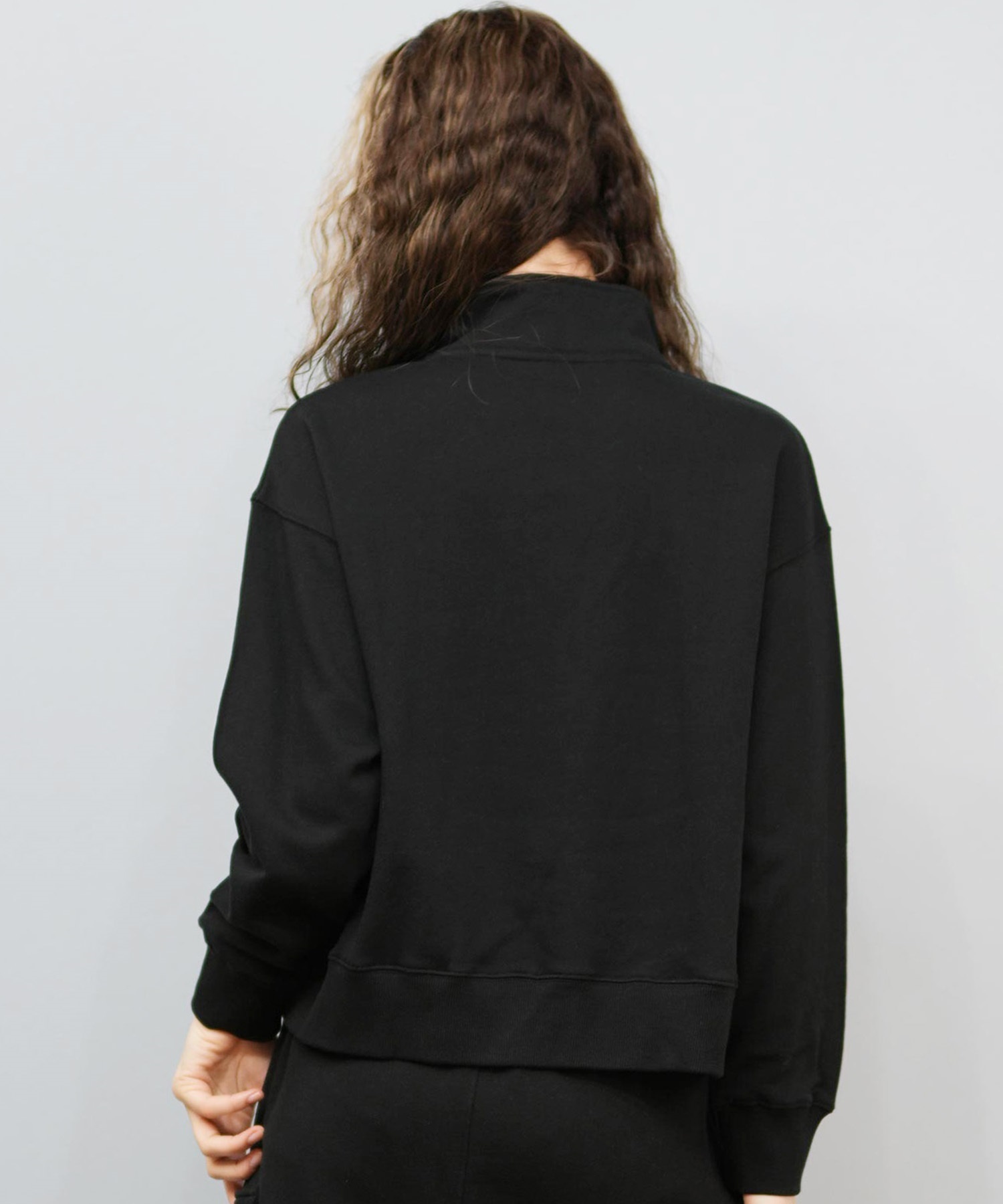 NEW ERA ニューエラ トレーナー スウェット レディース ハーフジップ