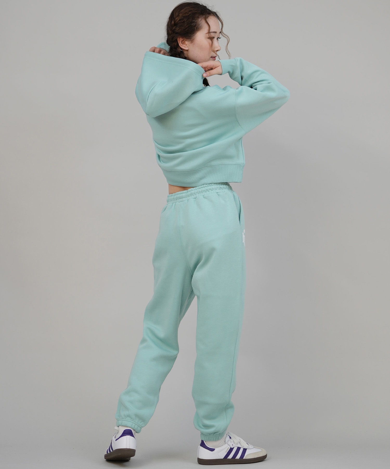 NEW ERA ニューエラ プルオーバー パーカー レディース NEW ERA×CALNAMUR SWEAT SHORT HOODIE 14875703(MNT-S)