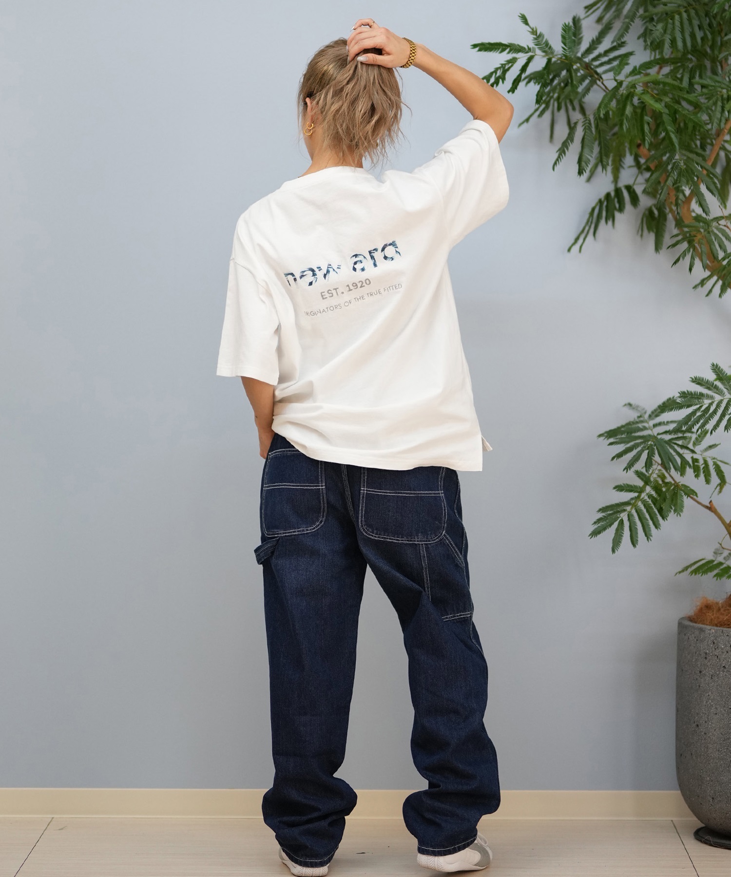 manipuri半袖Tシャツ バッグ 前後2WAY フロントデザイン/バックデザイン グラフィック刺繍
