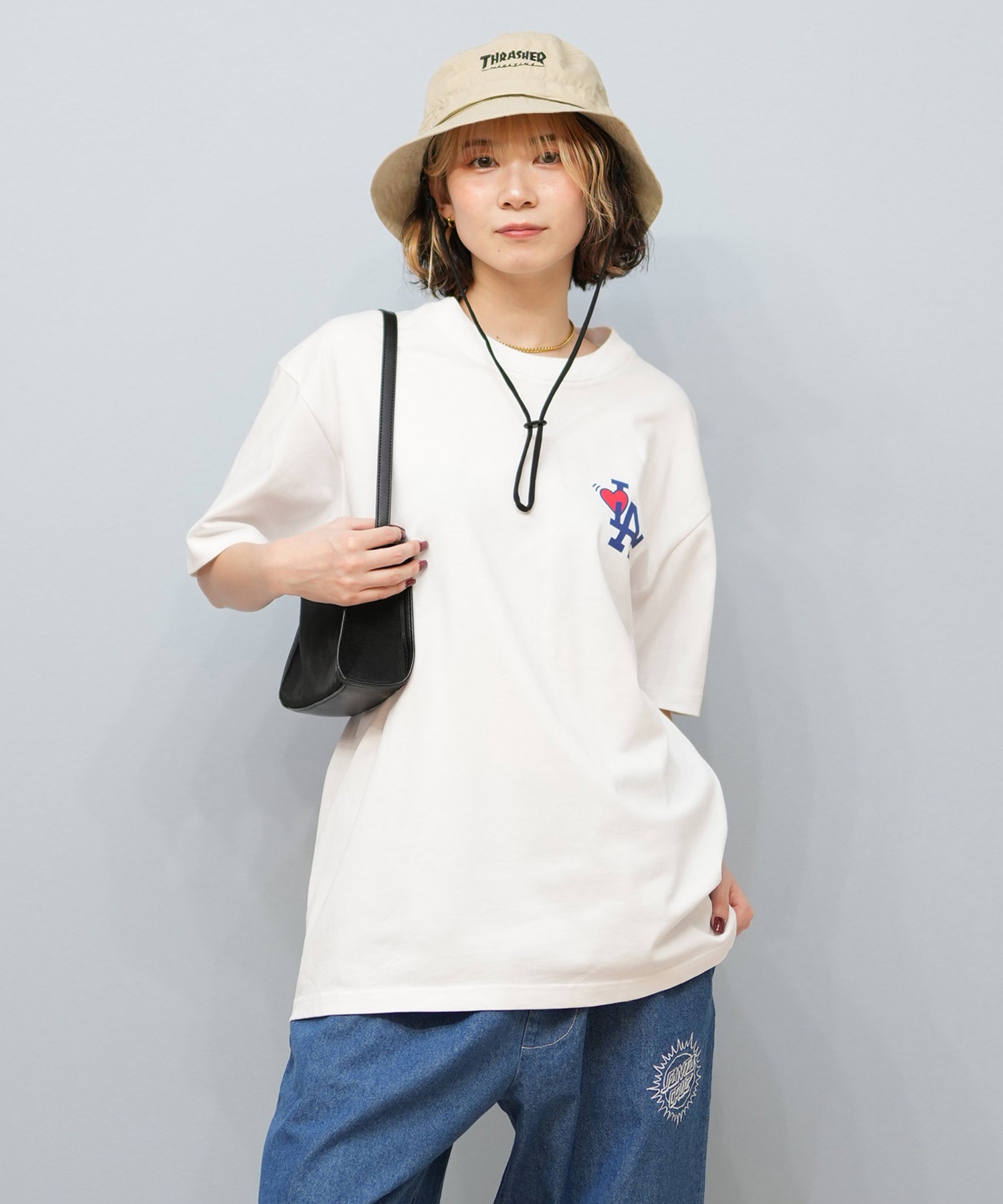 NEW ERA ニューエラ 半袖 Tシャツ レディース MLB オーバーサイズ バックプリント 14670937 ムラサキスポーツ限定(WT-S)