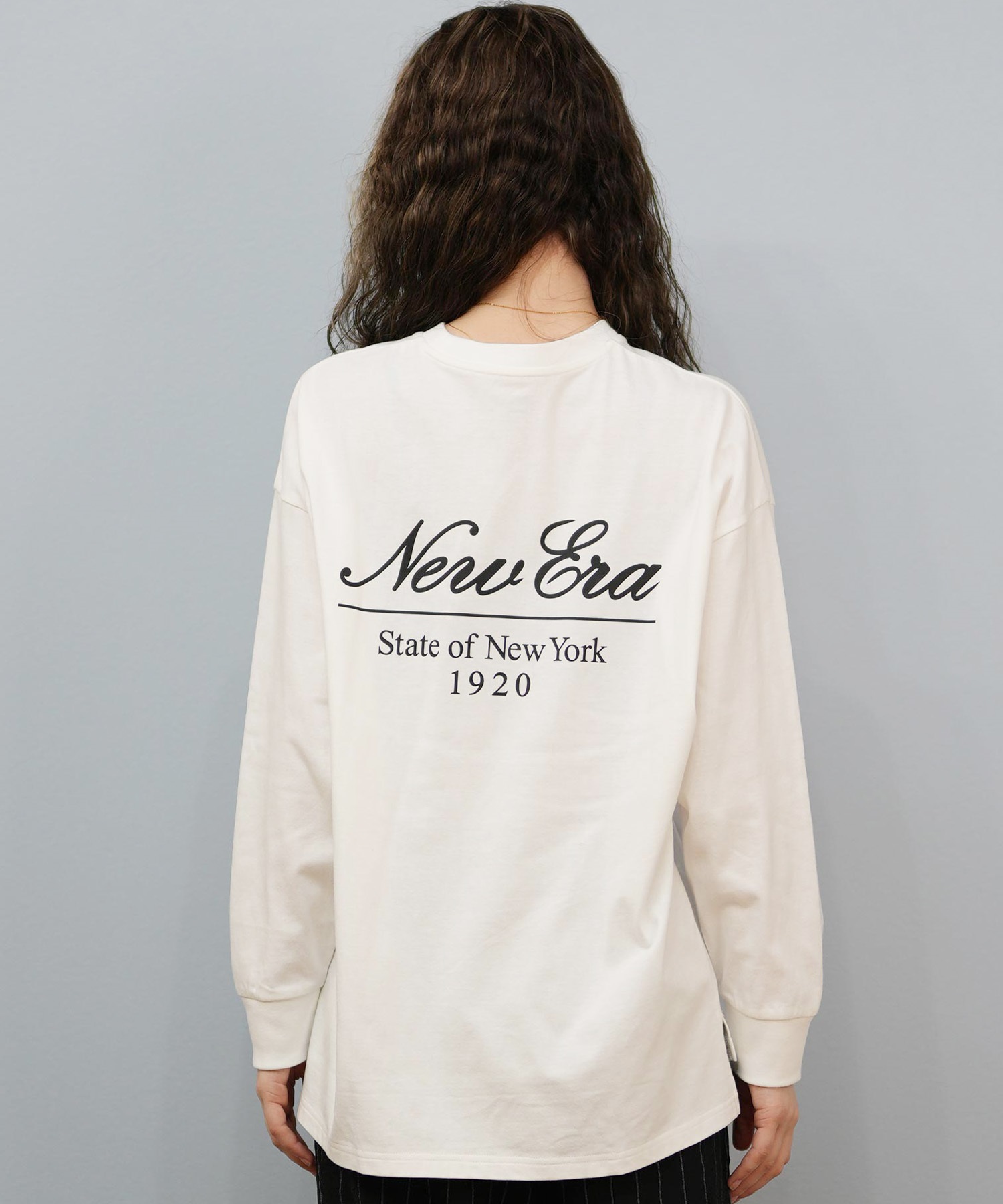 NEW ERA ニューエラ 長袖 Tシャツ ロンT レディース バック