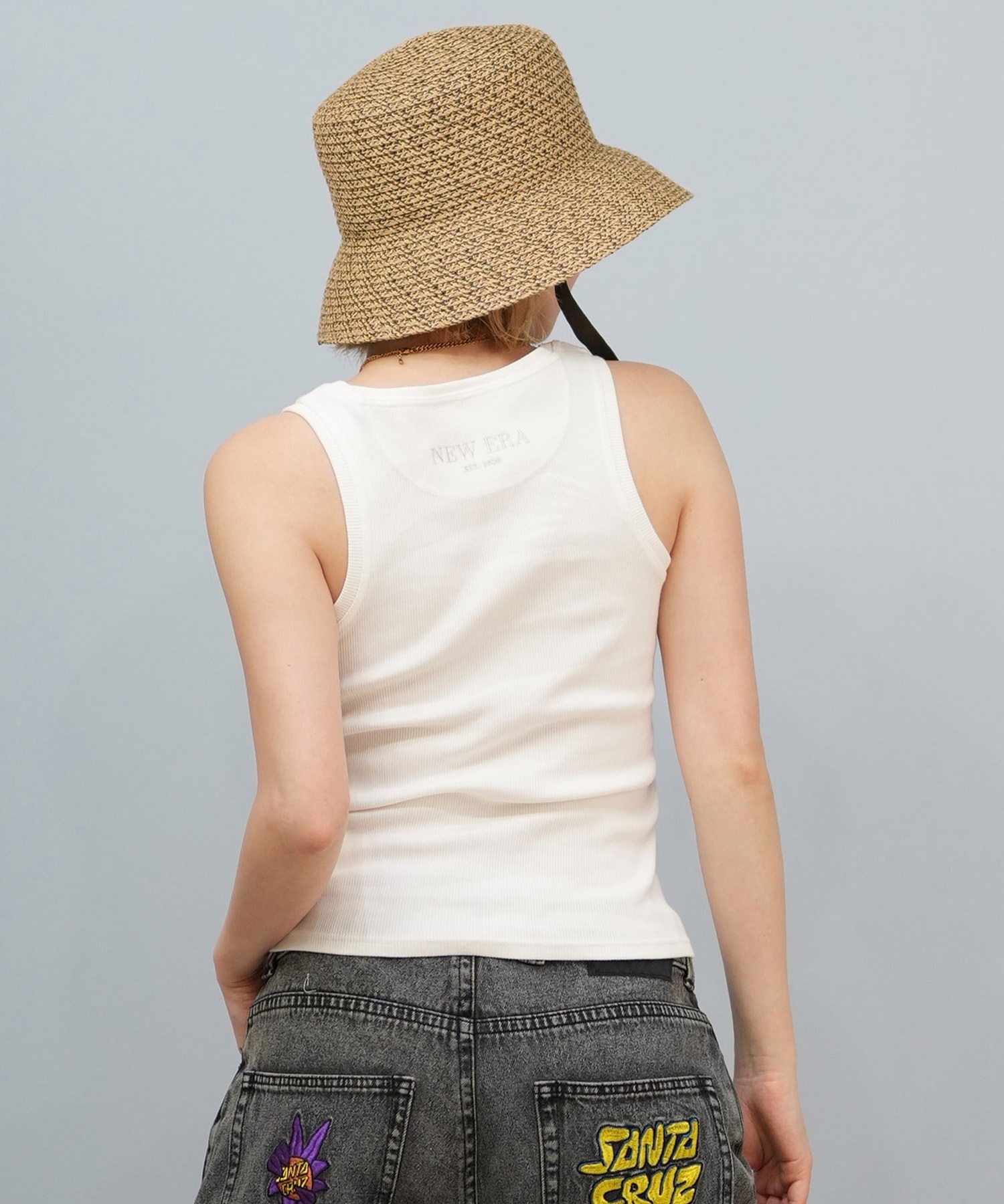 NEW ERA ニューエラ タンクトップ レディース ロゴ シンプル 14391909(WT-S)