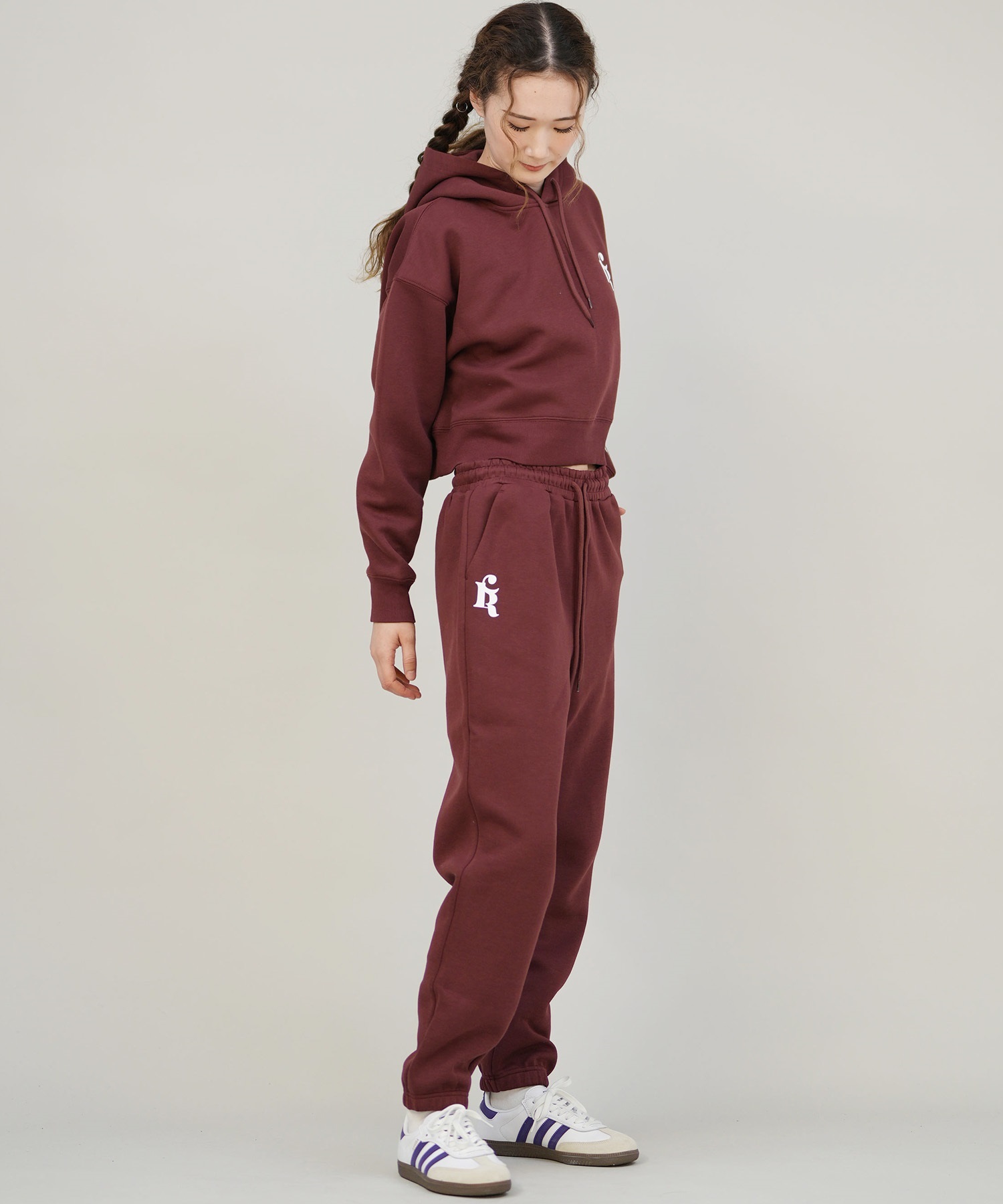 NEW ERA ニューエラ ロングパンツ スウェットパンツ レディース NEW ERA×CALNAMUR 14875702(BRN-S)