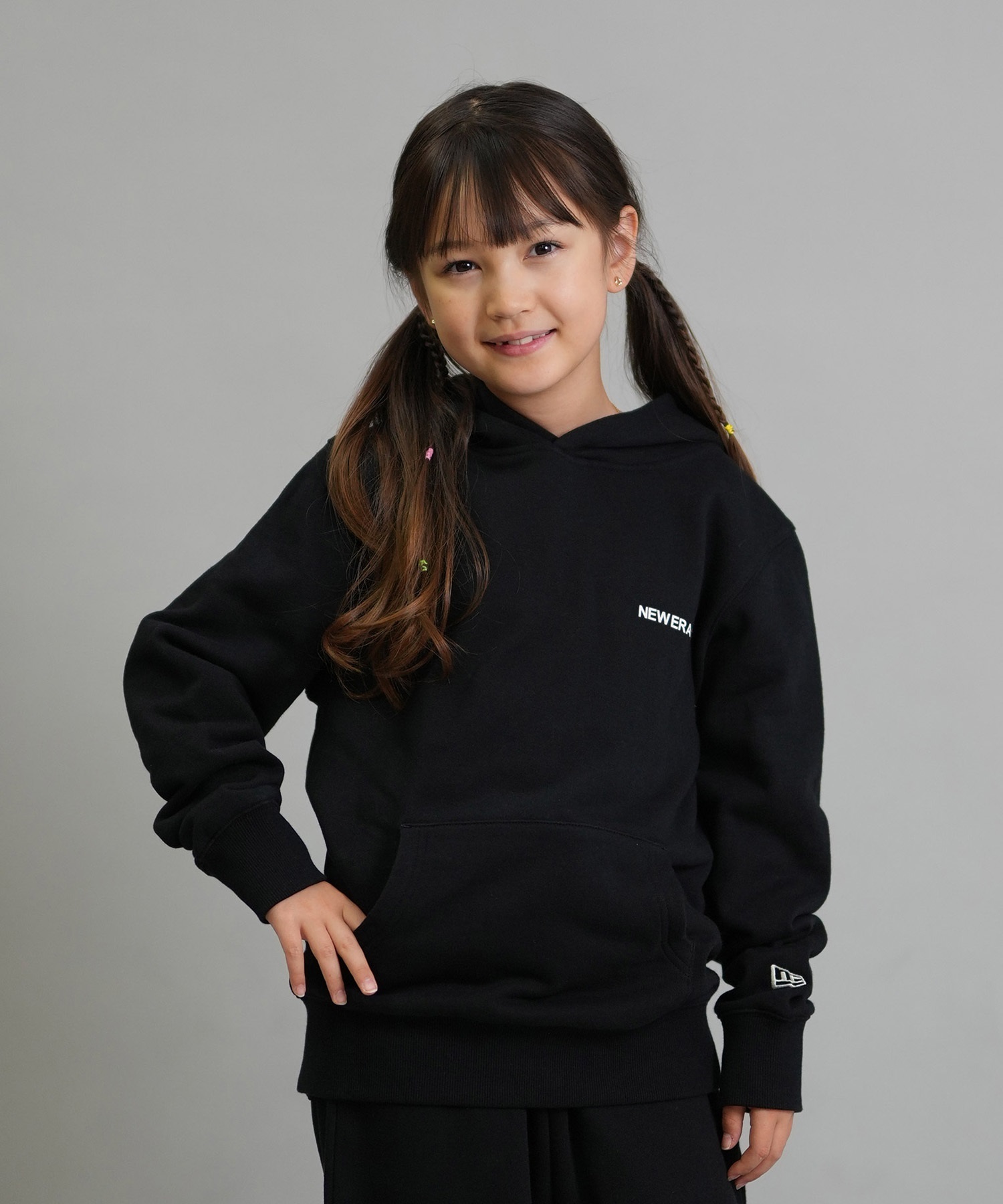 NEW ERA ニューエラ プルオーバー パーカー キッズ ジュニア 子供