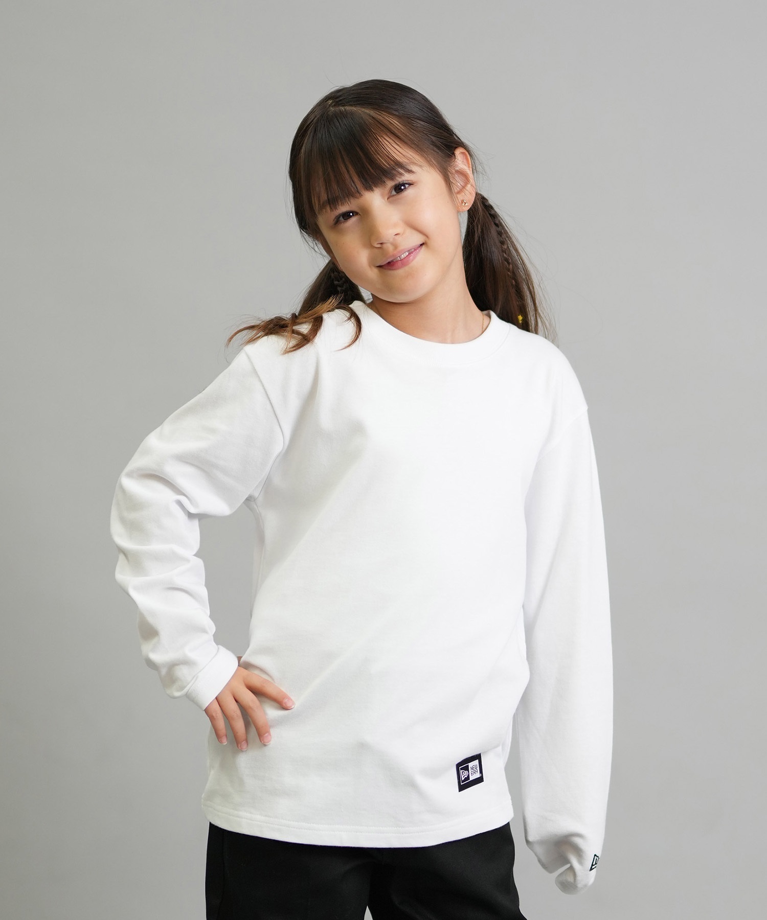 NEW ERA ニューエラ 長袖 Tシャツ ロンT キッズ ジュニア 子供 Youth