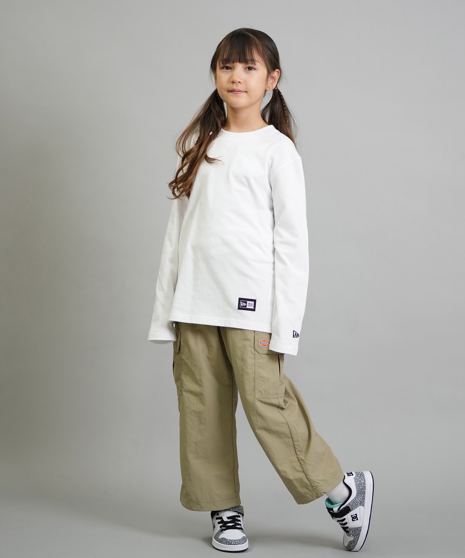 NEW ERA ニューエラ 長袖 Tシャツ ロンT キッズ ジュニア 子供 Youth