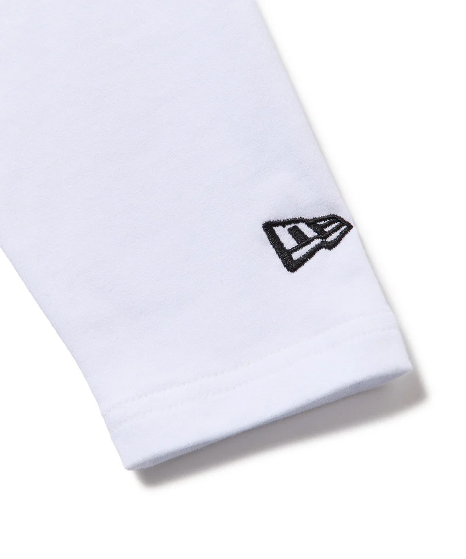 NEW ERA ニューエラ 長袖 Tシャツ ロンT キッズ ジュニア 子供 Youth 長袖 コットン Tシャツ Circle OOTTF 14693882(WHT-130cm)