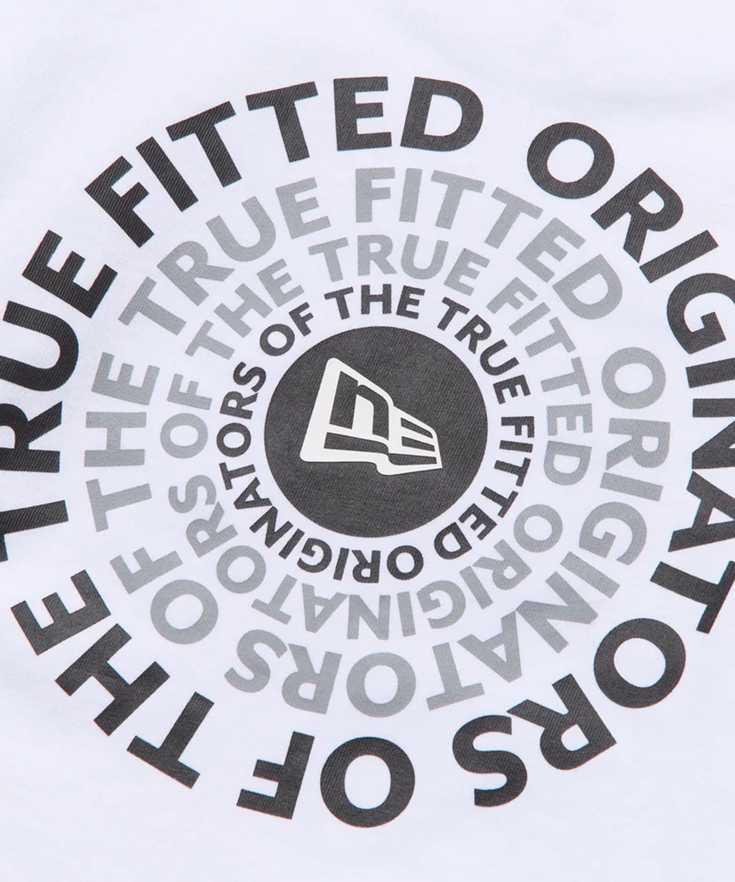 NEW ERA ニューエラ 長袖 Tシャツ ロンT キッズ ジュニア 子供 Youth 長袖 コットン Tシャツ Circle OOTTF 14693882(WHT-130cm)