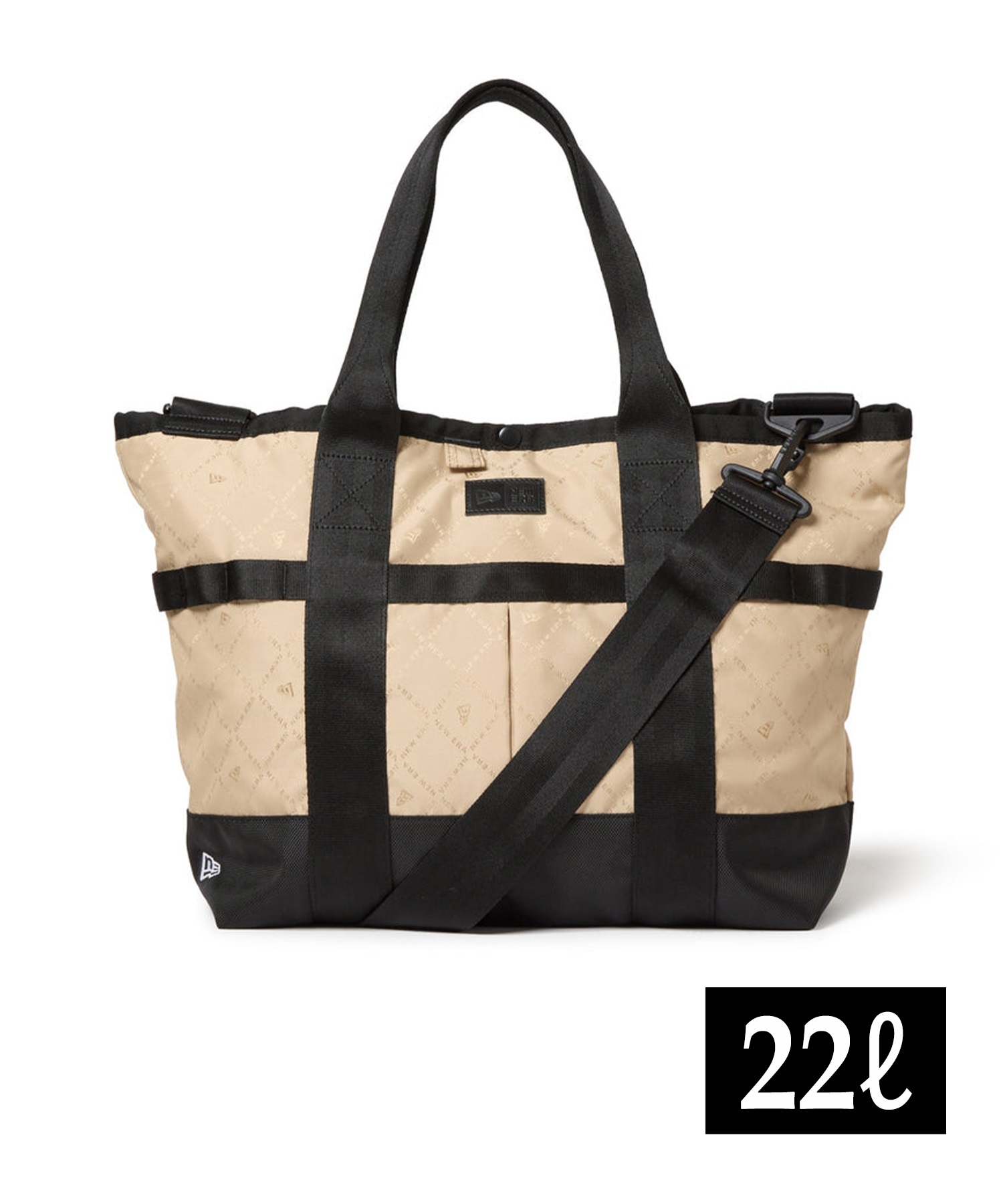 NEW ERA ニューエラ トートバッグ ショルダーバッグ 2way 22L サンド