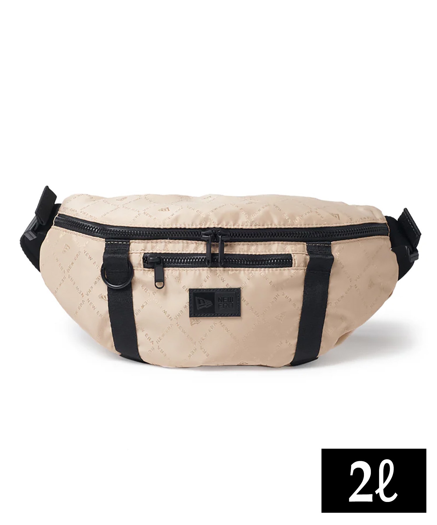 バナナマン ライブグッズ ウエストバッグ ニューエラ NEW ERA ニューエラ ボディーバック 2L WAIST BAG BLACK ウエスト