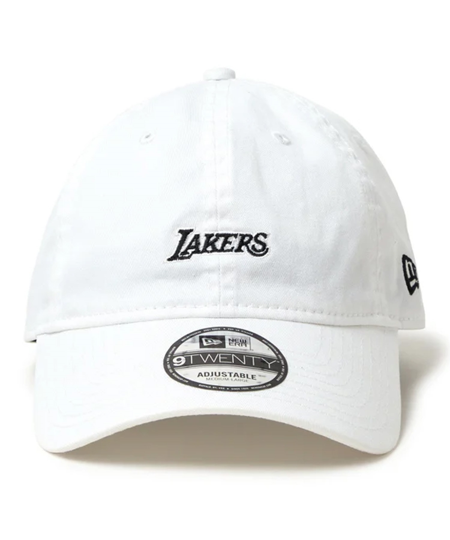 NEW ERA ニューエラ キャップ 帽子 9TWENTY NBA Mini Logo ロサンゼルス・レイカーズ ホワイト 14388722(WHT-SM)