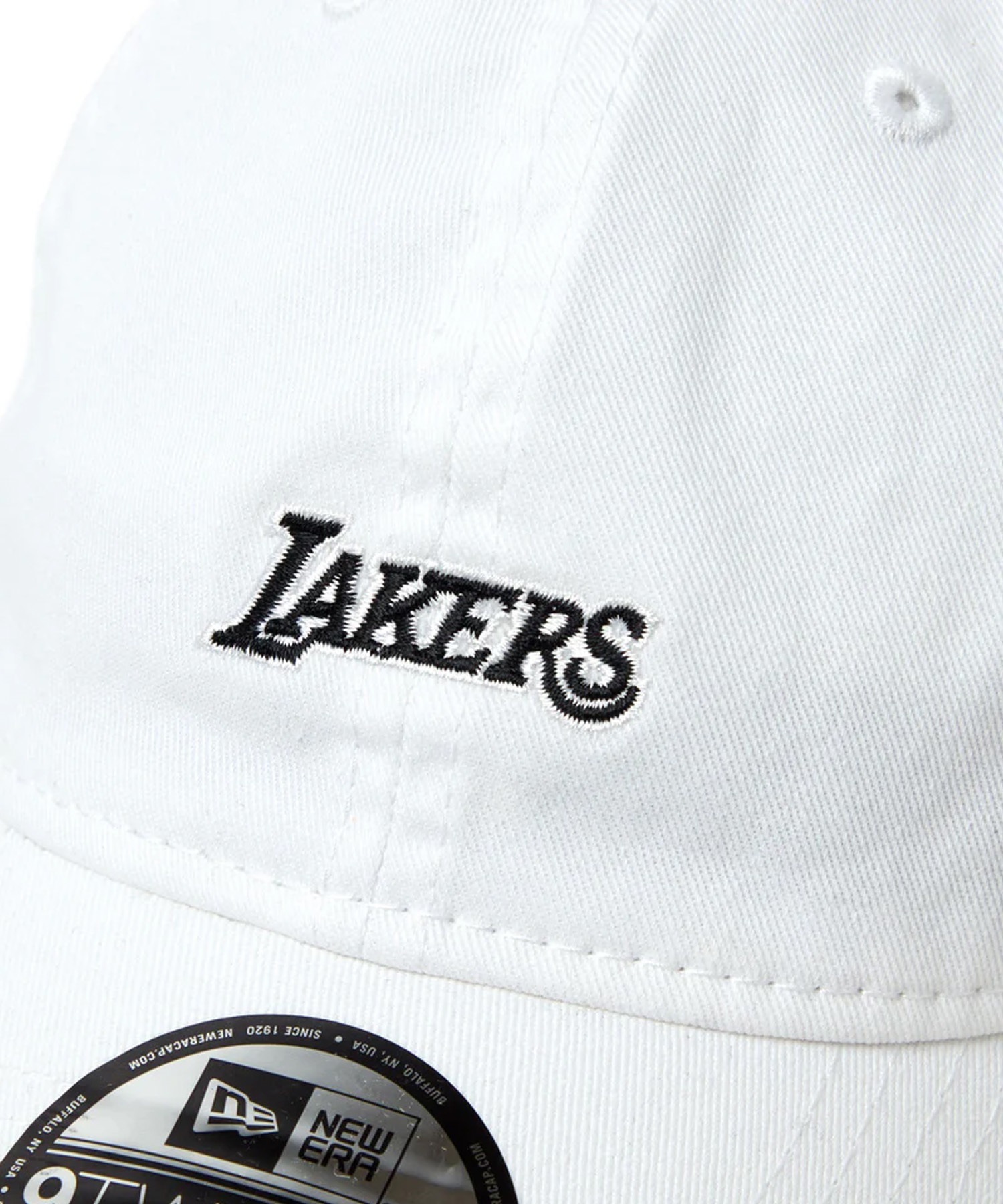 NEW ERA ニューエラ キャップ 帽子 9TWENTY NBA Mini Logo ロサンゼルス・レイカーズ ホワイト 14388722(WHT-SM)