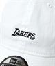 NEW ERA ニューエラ キャップ 帽子 9TWENTY NBA Mini Logo ロサンゼルス・レイカーズ ホワイト 14388722(WHT-SM)