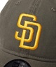 NEW ERA ニューエラ キャップ 帽子 9TWENTY Washed Duck サンディエゴ・パドレス モス 14388745(MOS-ML)