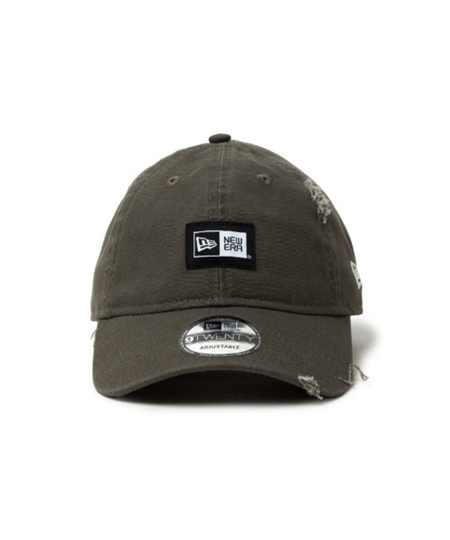 NEW ERA ニューエラ キャップ フリーサイズ 帽子 ロゴ 9TWENTY WASHED DUCK BOX LOGO WP MOS 14388755(MOS-ML)