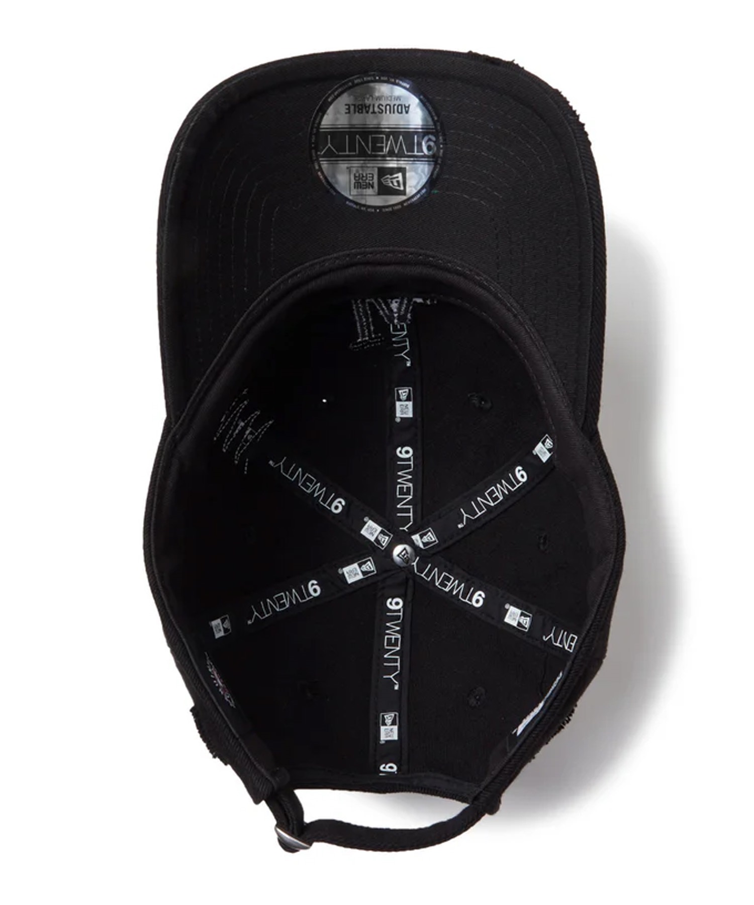 NEW ERA ニューエラ キャップ 帽子 9TWENTY Damaged Series ロサンゼルス・ドジャース ブラック 14388779(BLK-SM)
