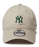 NEW ERA ニューエラ キャップ 帽子 9TWENTY Khaki Sweat Band ニューヨーク・ヤンキース ペブル カーキスウェットバンド 14388781(PBL-ML)