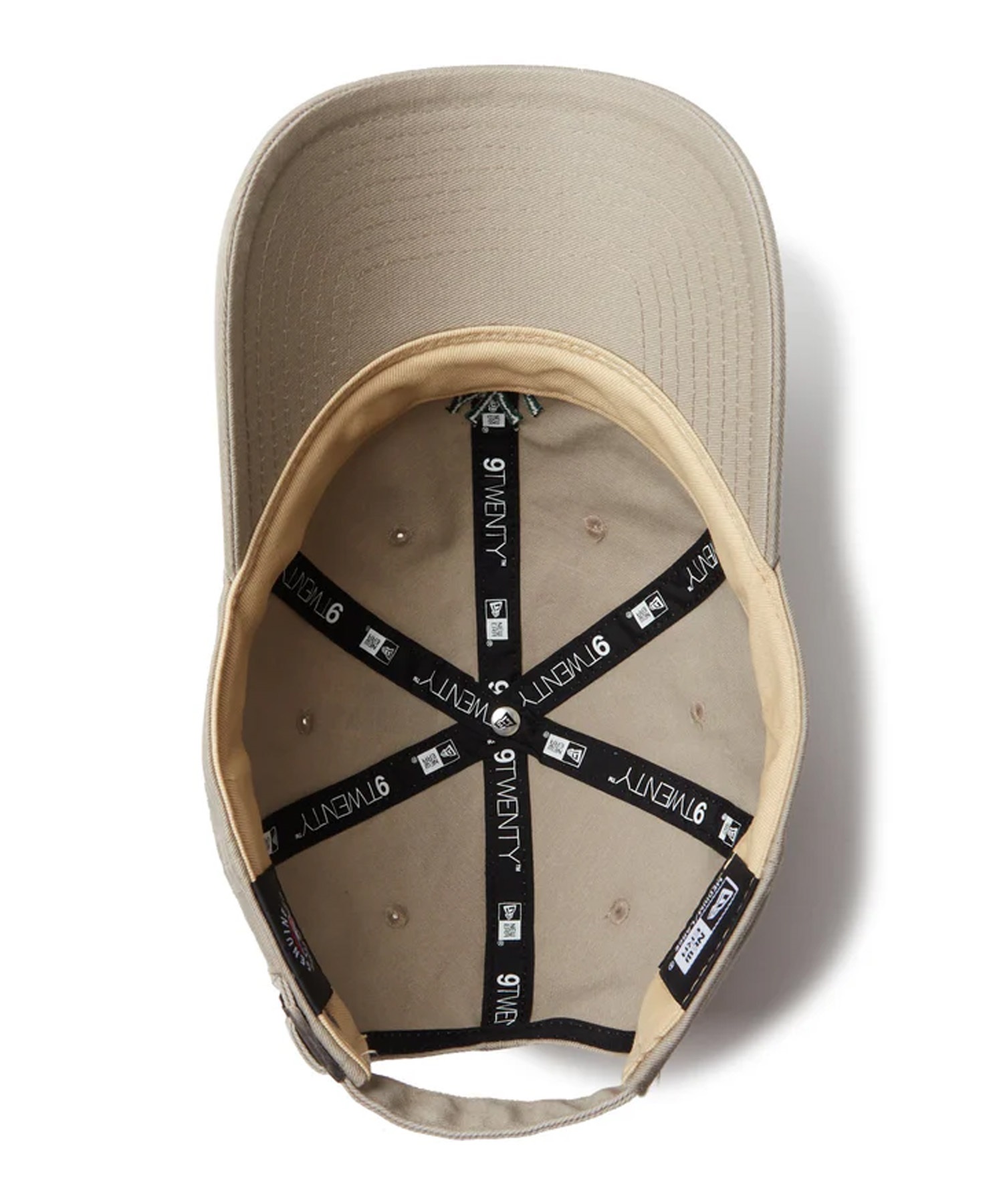 NEW ERA ニューエラ キャップ 帽子 9TWENTY Khaki Sweat Band ニューヨーク・ヤンキース ペブル カーキスウェットバンド 14388781(PBL-ML)