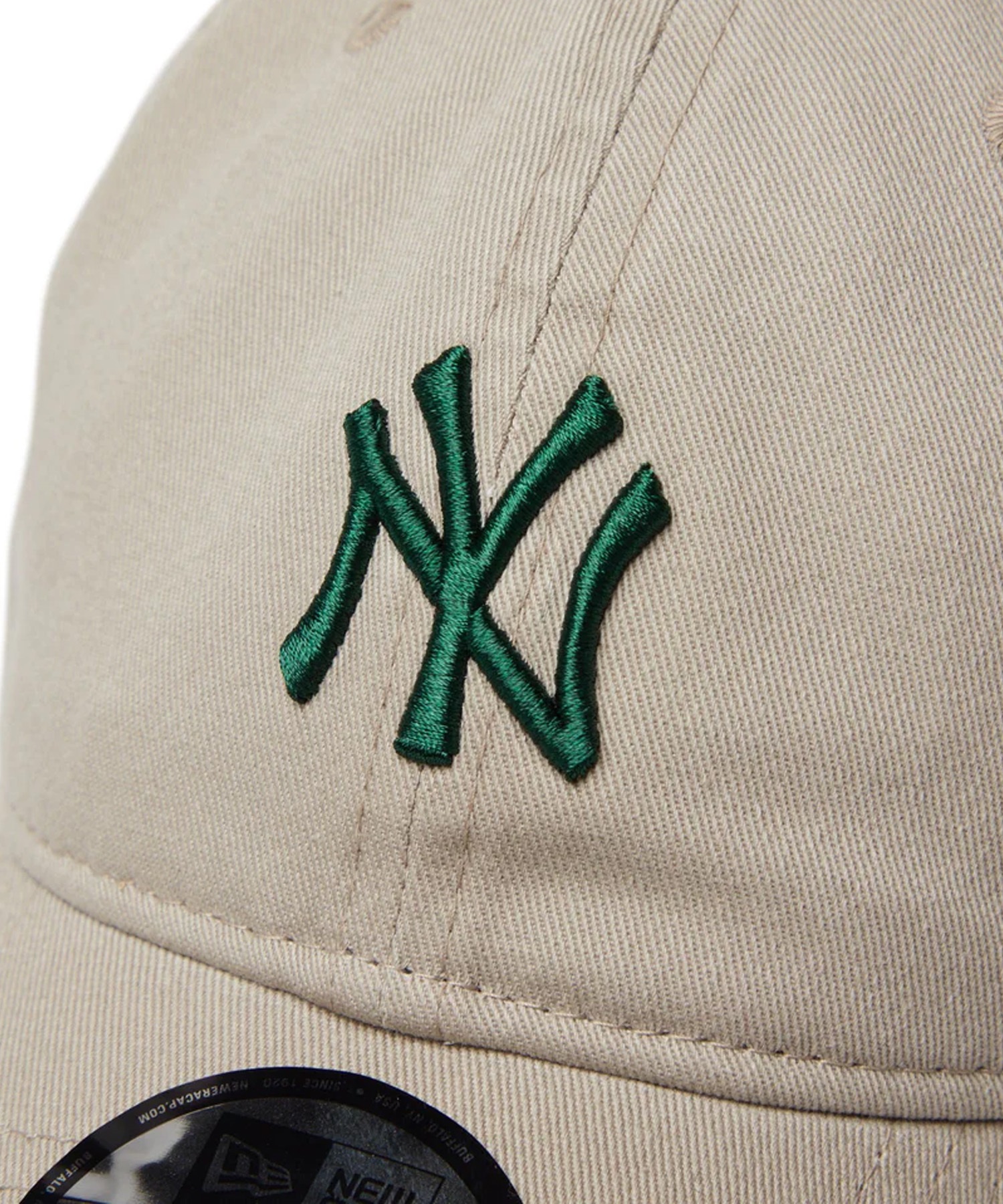NEW ERA ニューエラ キャップ 帽子 9TWENTY Khaki Sweat Band ニューヨーク・ヤンキース ペブル カーキスウェットバンド 14388781(PBL-ML)
