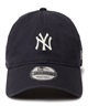 NEW ERA ニューエラ キャップ 帽子 9TWENTY Khaki Sweat Band ニューヨーク・ヤンキース ネイビー カーキスウェットバンド 14388782(NVY-ML)