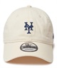 NEW ERA ニューエラ キャップ 帽子 9TWENTY Khaki Sweat Band ニューヨーク・メッツ ライトクリーム カーキスウェットバンド 14388783(LCRE-ML)