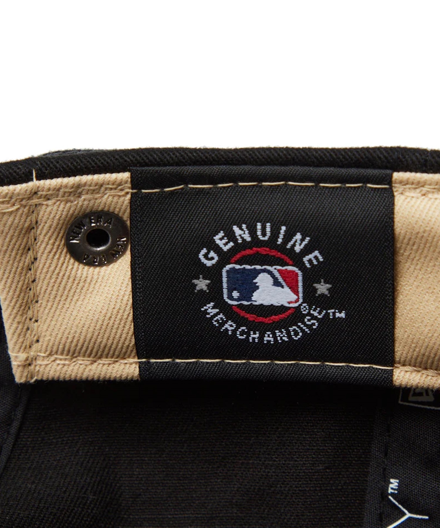 NEW ERA ニューエラ キャップ 帽子 9TWENTY Khaki Sweat Band ロサンゼルス・ドジャース ブラック カーキスウェットバンド 14388785(BLK-ML)