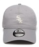 NEW ERA ニューエラ キャップ 帽子 9TWENTY Khaki Sweat Band シカゴ・ホワイトソックス グレー カーキスウェットバンド 14388786(GRY-ML)