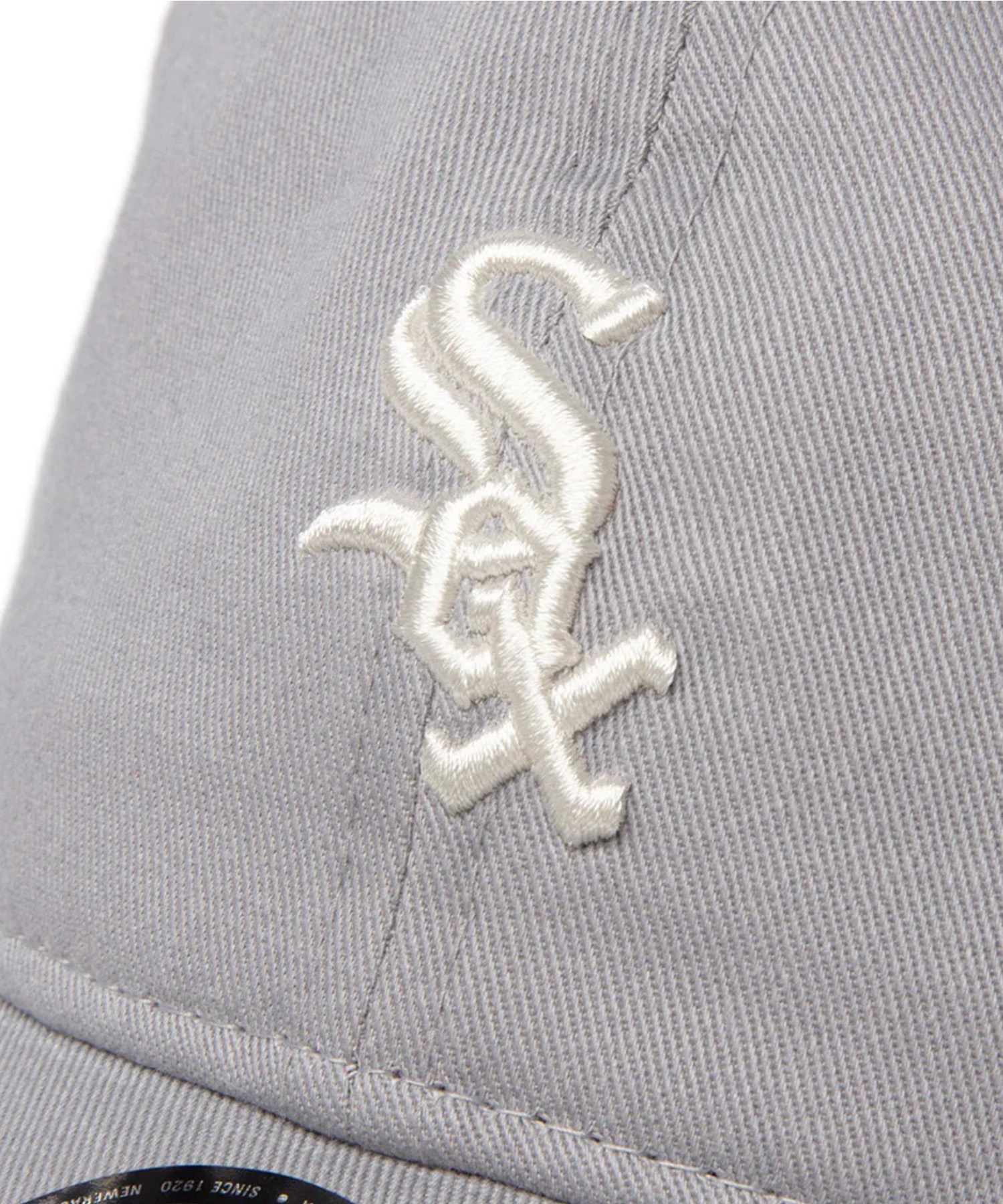 NEW ERA ニューエラ キャップ 帽子 9TWENTY Khaki Sweat Band シカゴ・ホワイトソックス グレー カーキスウェットバンド 14388786(GRY-ML)