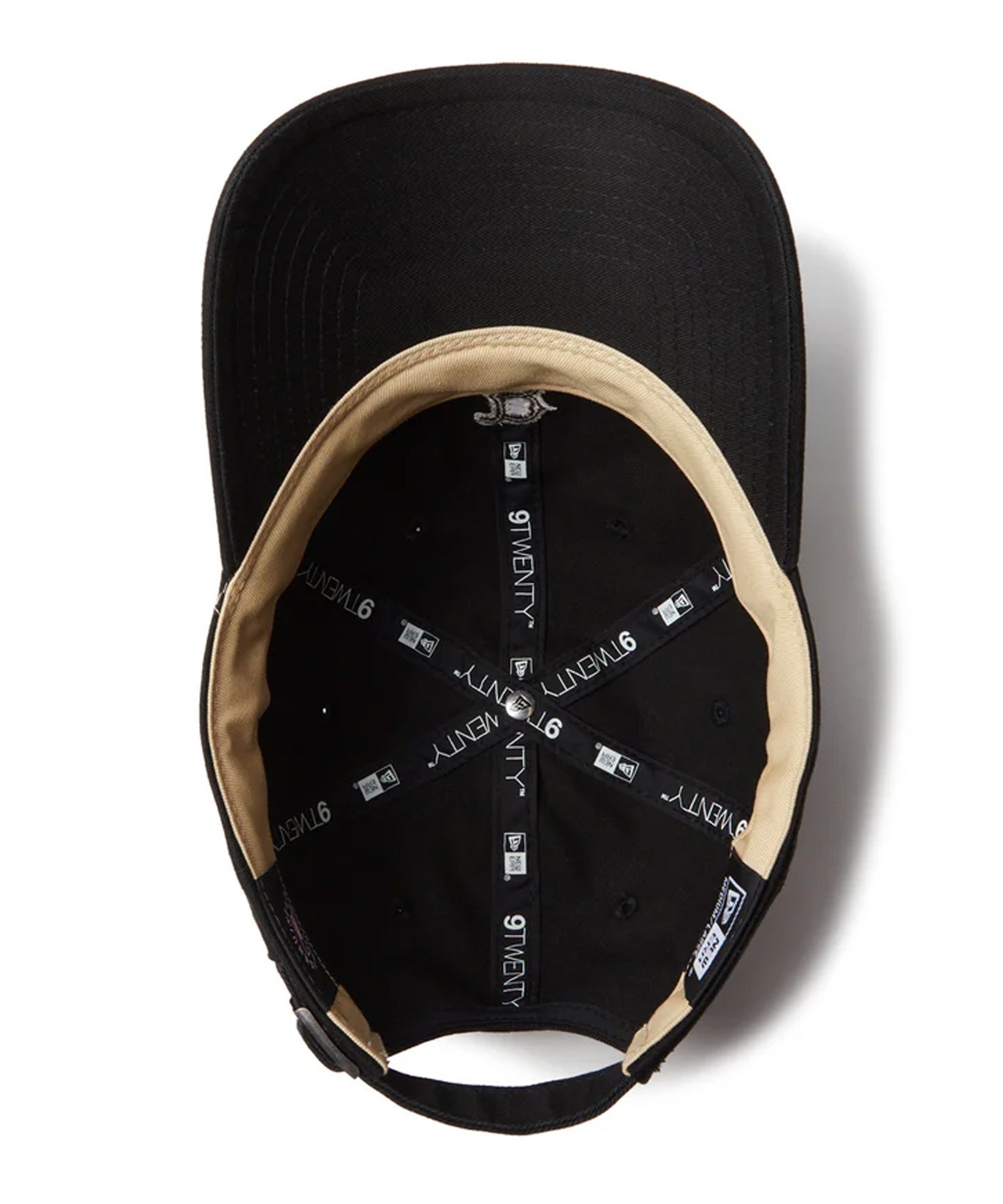 NEW ERA ニューエラ キャップ 帽子 9TWENTY Khaki Sweat Band ボストン・レッドソックス ブラック カーキスウェットバンド 14388787(BLK-ML)