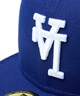 NEW ERA ニューエラ キャップ 帽子 59FIFTY MLB Upside Down ロサンゼルス・ドジャース ダークロイヤル 14388823(DROY-7)