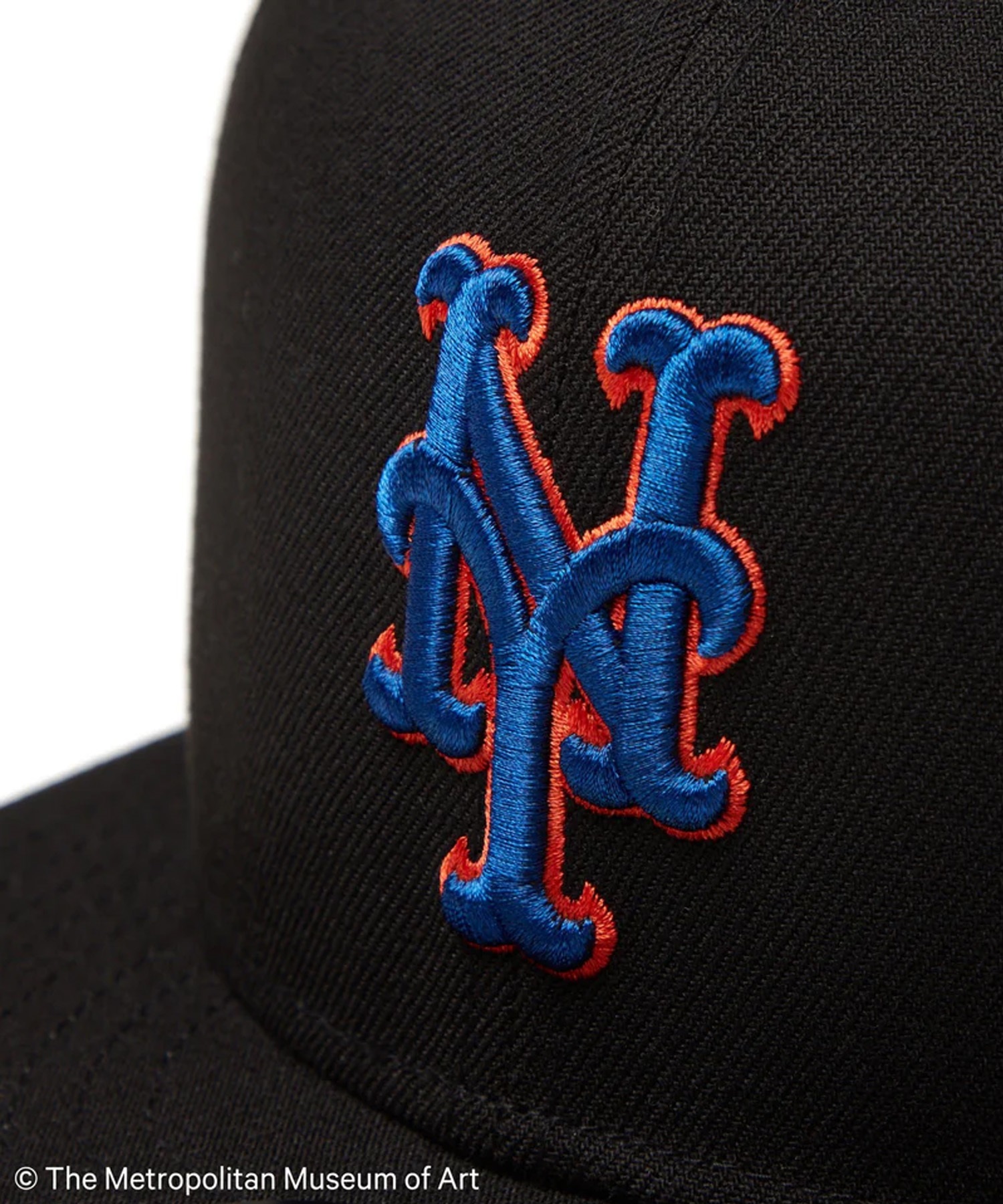 NEW ERA ニューエラ キャップ 帽子 59FIFTY The Met ニューヨーク・メッツ ブラック 14457389(BLK-7　1/8)