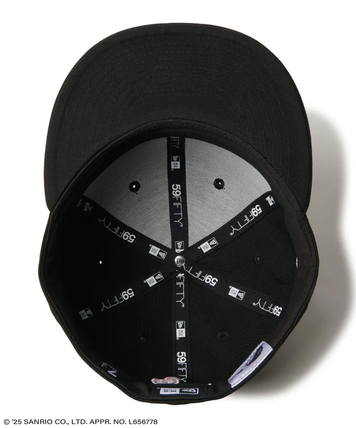 NEW ERA ニューエラ キャップ 帽子 59FIFTY HELLO KITTY ハローキティ キャップ ブラック 14348625(BLK-7)