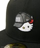 NEW ERA ニューエラ キャップ 帽子 59FIFTY HELLO KITTY ハローキティ キャップ ブラック 14348625(BLK-7)