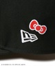 NEW ERA ニューエラ キャップ 帽子 59FIFTY HELLO KITTY ハローキティ リンゴ ブラック 14348626(BLK-7)