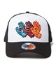 NEW ERA ニューエラ × SANTA CRUZ サンタクルーズ キャップ 帽子 ロゴ メッシュ 9FORTY A-Frame HAND 14384269(WHT-FREE)