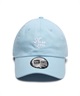 NEW ERA ニューエラ キャップ 帽子 ロゴ カジュアルクラシック Strap Logo グラシアルブルー 14388437(GBLU-FREE)