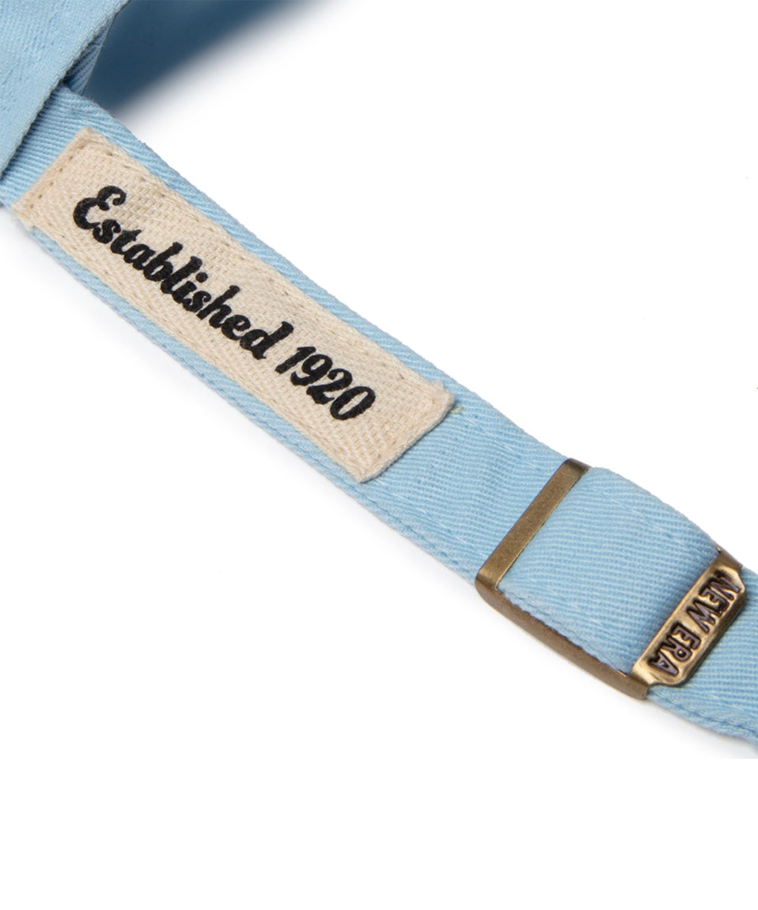 NEW ERA ニューエラ キャップ 帽子 ロゴ カジュアルクラシック Strap Logo グラシアルブルー 14388437(GBLU-FREE)