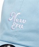 NEW ERA ニューエラ キャップ 帽子 ロゴ カジュアルクラシック Strap Logo グラシアルブルー 14388437(GBLU-FREE)