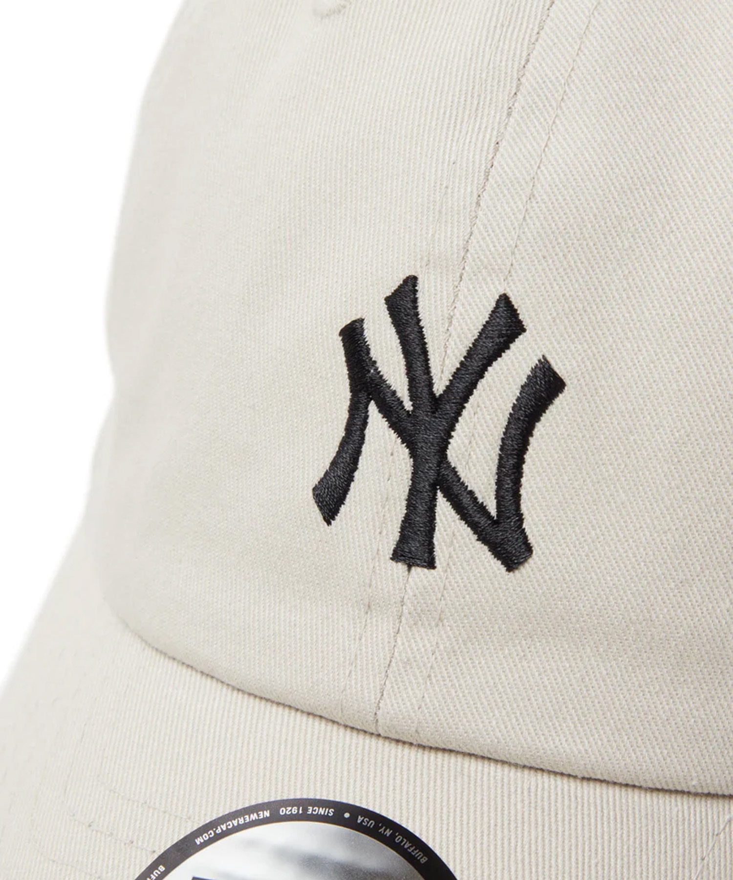 NEW ERA ニューエラ キャップ 帽子 カジュアルクラシック MLB Casual Classic ニューヨーク・ヤンキース ミッドロゴ ストーン 14388453(STO-FREE)