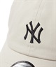 NEW ERA ニューエラ キャップ 帽子 カジュアルクラシック MLB Casual Classic ニューヨーク・ヤンキース ミッドロゴ ストーン 14388453(STO-FREE)