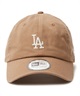 NEW ERA ニューエラ キャップ 帽子 カジュアルクラシック MLB Casual Classic ロサンゼルス・ドジャース ミッドロゴ カーキ 14388455(KHA-FREE)