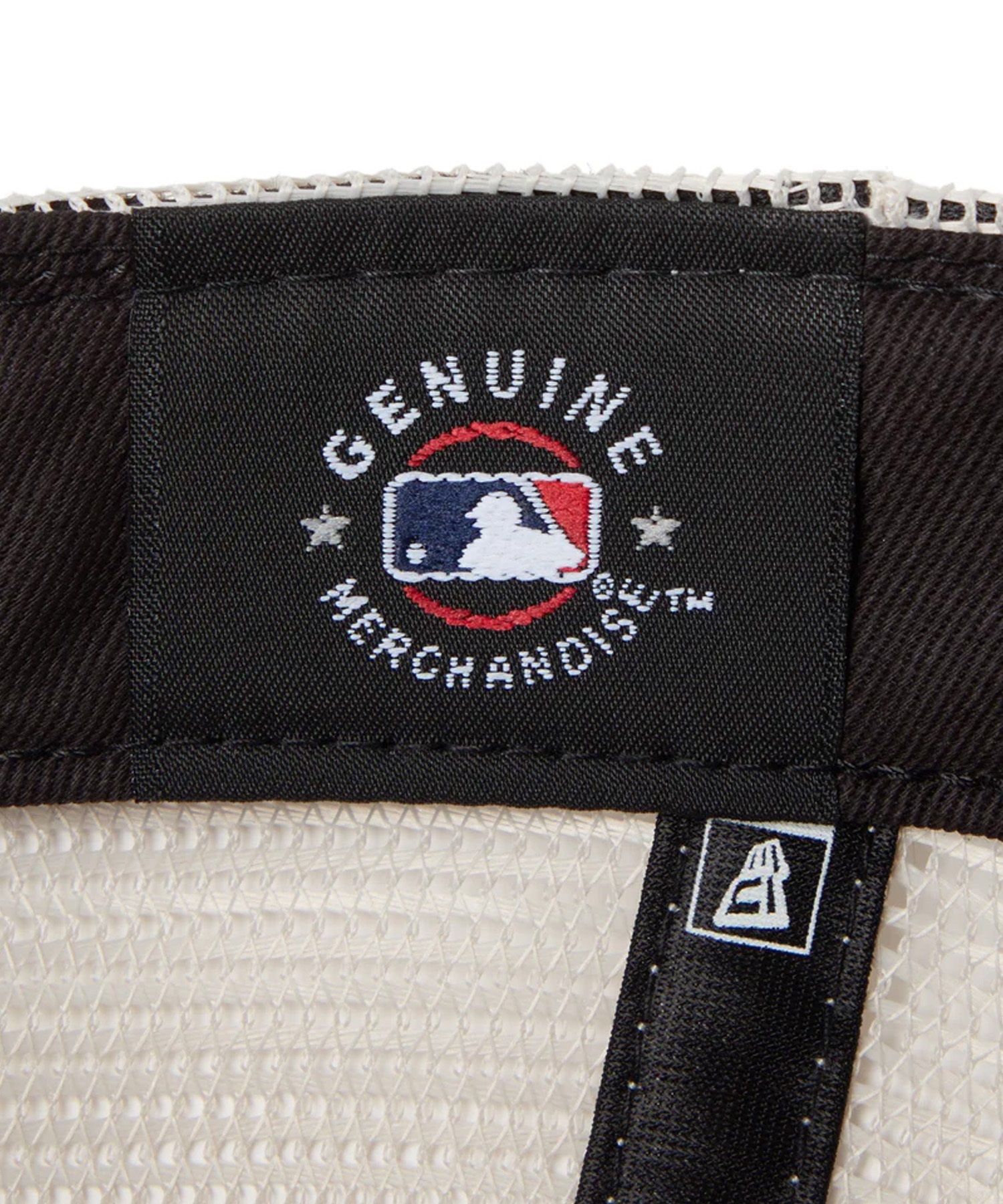 NEW ERA ニューエラ キャップ 帽子 9FORTY A-Frame トラッカー MLB Typewriter ニューヨーク・ヤンキース ブラック クロームホワイト 14388614(BLK-FREE)