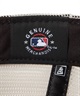 NEW ERA ニューエラ キャップ 帽子 9FORTY A-Frame トラッカー MLB Typewriter ニューヨーク・ヤンキース ブラック クロームホワイト 14388614(BLK-FREE)