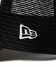 NEW ERA ニューエラ キャップ 帽子 9FORTY A-Frame トラッカー MLB Typewriter ロサンゼルス・ドジャース ブラック クロームホワイト 14388615(BLK-FREE)