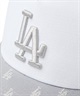 NEW ERA ニューエラ キャップ 帽子 ロゴ メッシュ 9FORTY A-Frame トラッカー MLB Jacquard ロサンゼルス・ドジャース 14388618(GRY-FREE)