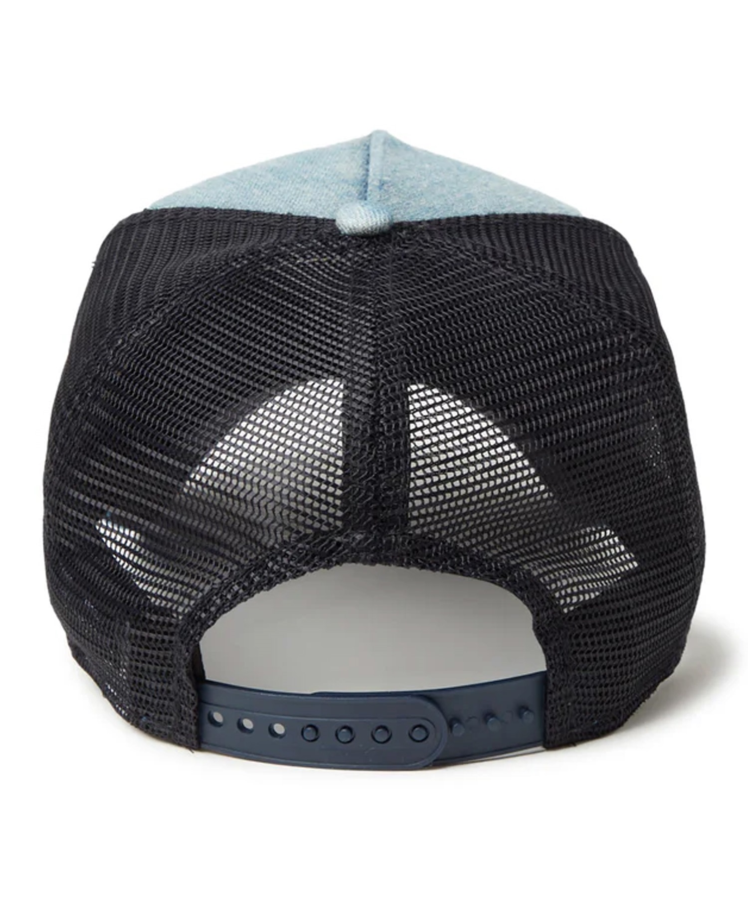 NEW ERA ニューエラ キャップ 帽子 9FORTY A-Frame トラッカー Damaged Series ニューヨーク・ヤンキース ウォッシュドデニム 14388619(NVY-FREE)