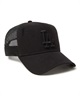 NEW ERA ニューエラ キャップ 帽子 9FORTY A-Frame トラッカー Damaged Series ロサンゼルス・ドジャース ブラック 14388620(BLK-FREE)