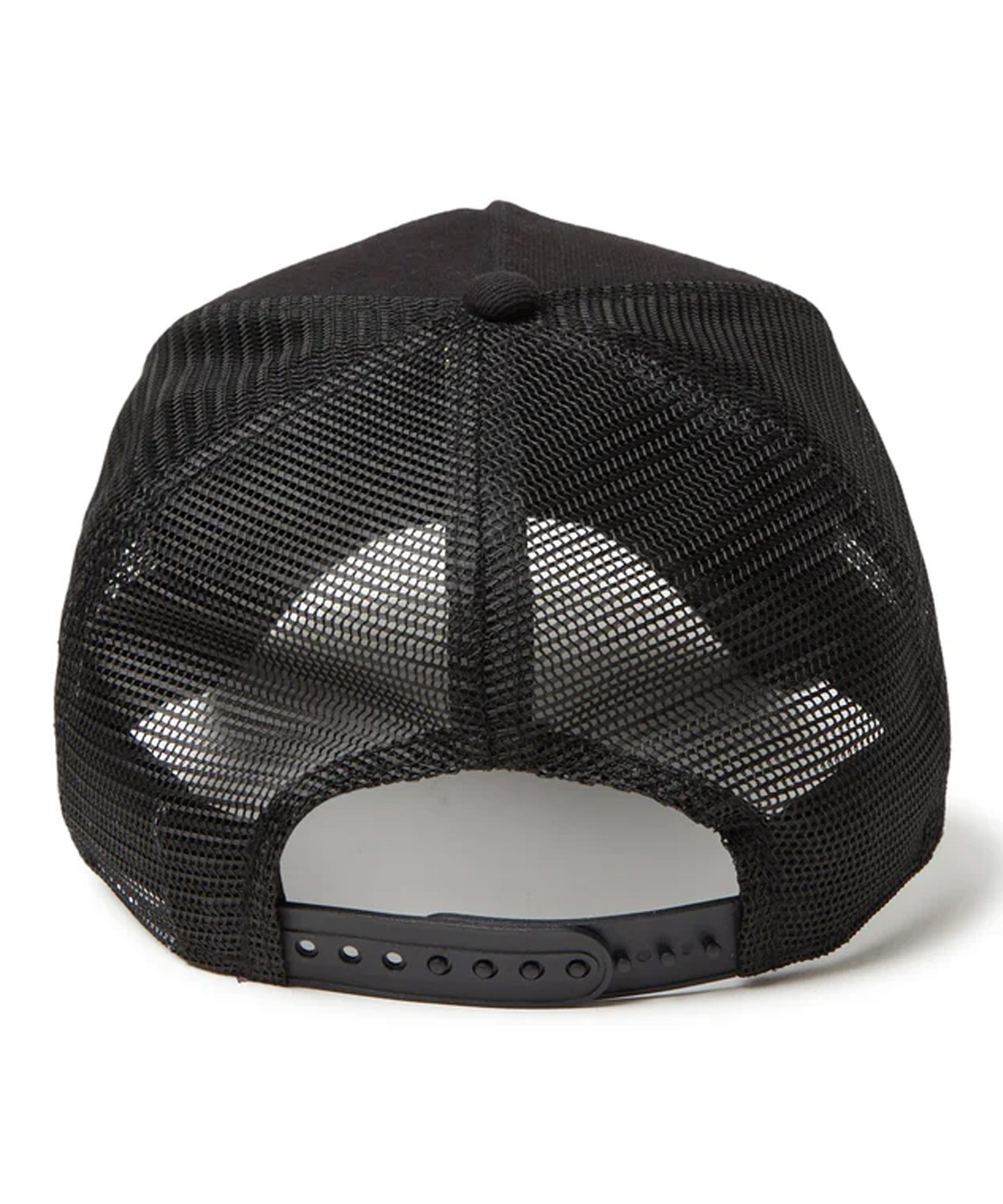NEW ERA ニューエラ キャップ 帽子 9FORTY A-Frame トラッカー Damaged Series ロサンゼルス・ドジャース ブラック 14388620(BLK-FREE)
